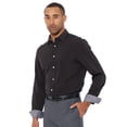 thumbnail image 6 of Nick Graham Men's Modern Fit Traveler Dress Shirt, 6 of 7
