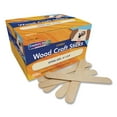 thumbnail image 1 of Chenille Kraft Jumbo Size Natural Wood Craft Sticks, 6 x 3/4 (500 per box), 1 of 5
