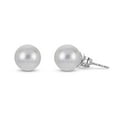 thumbnail image 5 of Cultured Freshwater Pearl Solitaire Necklace and Stud Earring Set, 5 of 6