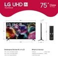 thumbnail image 3 of LG 75" Class UA7100 Series 4K UHD Smart TV, 3 of 15