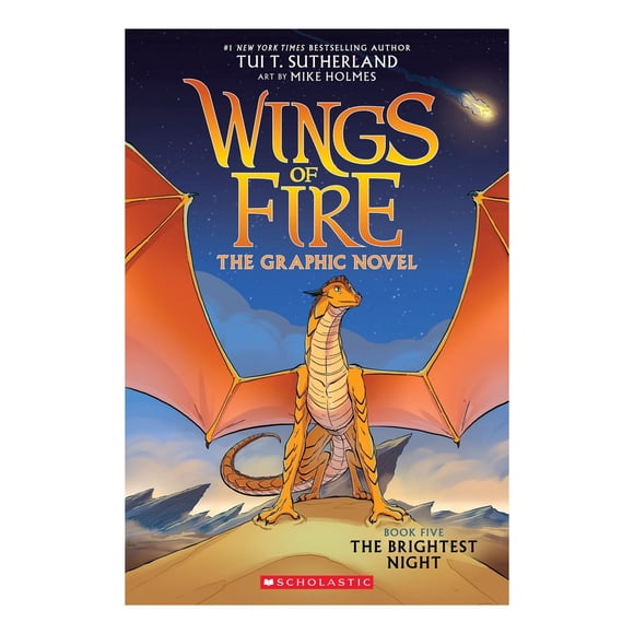 The Brightest Night (Wings of Fire Graphic Novel #5): A Graphic Novel