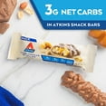 thumbnail image 3 of Atkins Snack Bar, Caramel Chocolate Nut Roll, Keto Friendly (20 ct.), 3 of 9