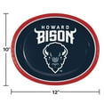 thumbnail image 2 of Collegiate Round Paper Plates, 10", 85 ct., Choose Your Team, 2 of 7