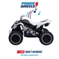thumbnail image 4 of Power Wheels 12V ATV Ride-On with Music and Lights, 4 of 9
