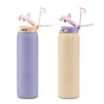 thumbnail image 4 of Ello Pop & Fill 22oz. Stainless Steel Water Bottle with Leak Proof Locking Lid, 2-Pack, 4 of 6