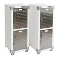 thumbnail image 1 of Seville Classics UltraHD 4-Door Stackable Locker Cabinets, 15" W x 18" D x 73.9" H, 1 of 14