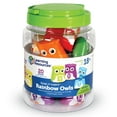 thumbnail image 8 of Learning Resources Snap-N-Learn Rainbow Owls, Mixed Media, 8 of 8