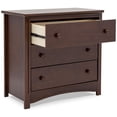 thumbnail image 13 of Delta Children Perry 3 Drawer Dresser with Changing Top and Interlocking Drawers, Choose Color, 13 of 14