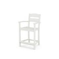 thumbnail image 3 of POLYWOOD Gulf Shores Farmhouse Trestle Counter Arm Chair Set, 9pc, 3 of 7