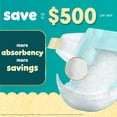 thumbnail image 5 of Pampers Swaddlers Ultra Diapers, Sizes Newborn-8, 5 of 15