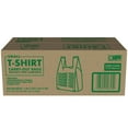 thumbnail image 1 of Small T-Shirt Carry-Out Bags, 7" x 5" x 15" (2000 ct.), 1 of 9