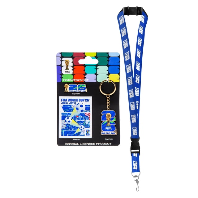 World Cup Host City Collector's Set and Lanyard, Assorted Cities