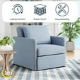 thumbnail image 5 of Serta Brady Convertible Sleeper Chair, 5 of 9