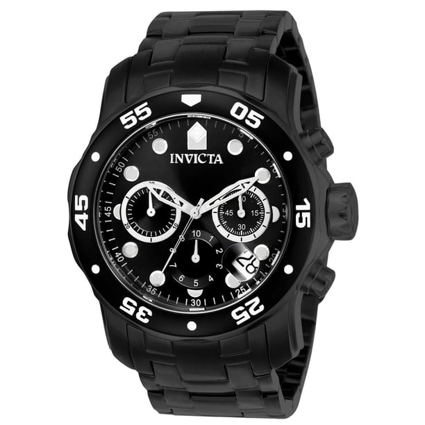 Invicta Pro Diver Scuba Quartz Chronograph Black Bracelet  display picture 2