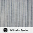 thumbnail image 5 of Nicole Miller New York Patio Country Wynona Contemporary Abstract Indoor/Outdoor Area Rug, Blue/Beige, 5 of 8