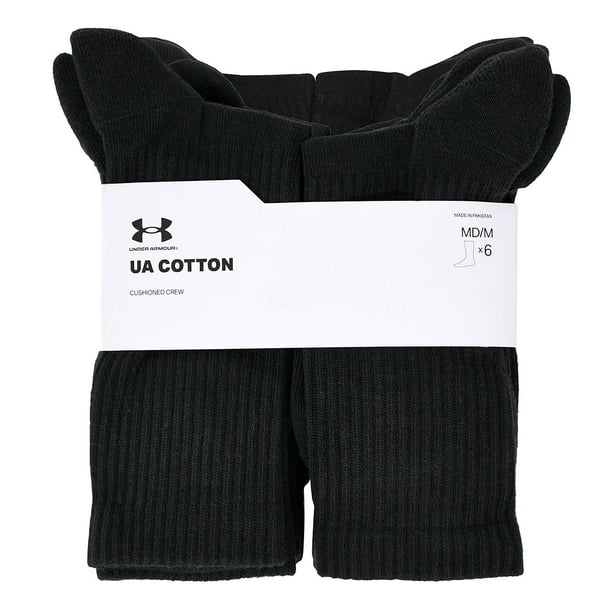 Under Armour 6-Pack Cotton Crew Sock - Samsclub.com