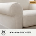 thumbnail image 6 of Member's Mark Brinkley Linen Rolled Arm Skirted Chair, 6 of 8