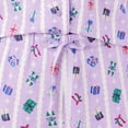 thumbnail image 6 of DreamMark Women's 2-Piece Holiday Notch Collar Pajama Set, 6 of 12