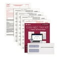 thumbnail image 1 of Adams® 4-Part 1099-NEC Tax Form Kit with Security Envelopes and Tax Forms Helper, 2024, 8.5 x 3.5, 3 Forms/Sheet, 24 Forms Total, 1 of 10