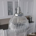 thumbnail image 1 of Hunter Cypress Grove with Clear Holophane Glass 1 Light Pendant Ceiling Light Fixture, 1 of 8
