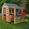 thumbnail image 2 of KidKraft Grill & Chill Pizza Party Wooden Outdoor Playhouse, 2 of 9