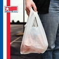 thumbnail image 4 of Small T-Shirt Carry-Out Bags, 7" x 5" x 15" (2000 ct.), 4 of 9