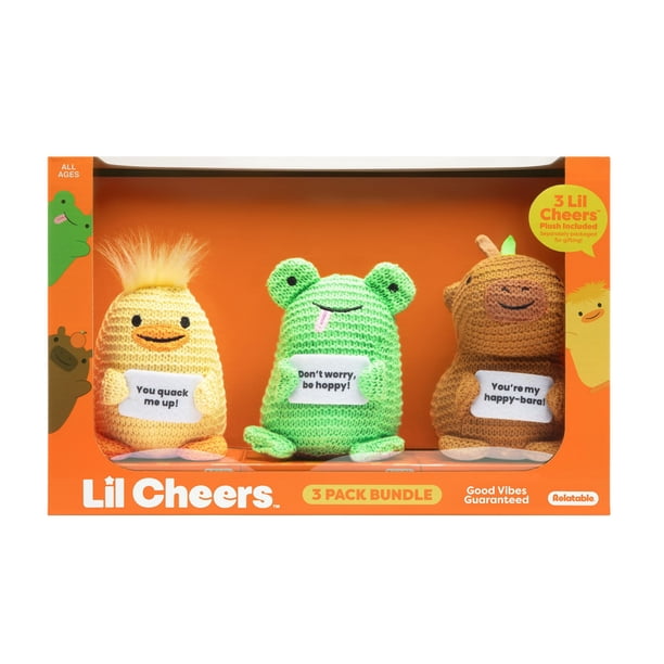 Lil Cheers Sweet Crochet Plush Bundle, Set of 3 - Samsclub.com