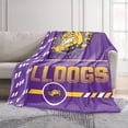 thumbnail image 2 of Logo Brands Wylie High School 60"x70" Super Plush Blanket, 2 of 7