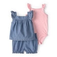 thumbnail image 2 of Carter's Girls 3-Piece Outfit Set, 2 of 12
