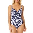 thumbnail image 1 of Anne Cole Limited Edition Drape Front One-Piece Swimsuit, 1 of 9