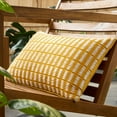 thumbnail image 2 of Town & Country Terra Alara Textured Geo Stripe Decorative Pillow, 2 of 9