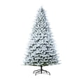 thumbnail image 3 of Member's Mark 9' Flocked Silverthorn Pre-Lit Christmas Tree, 3 of 10
