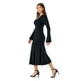thumbnail image 7 of Edited by Hunter McGrady Women's Flare Midi Sweater Dress, 7 of 11