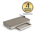 thumbnail image 2 of Bella 12" x 22" XL Griddle with Warming Tray, 2 of 9