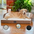 thumbnail image 3 of Serta Luxury Sleeper Sofa Pet Bed, Choose Size & Color, 3 of 10