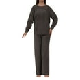 thumbnail image 1 of Barefoot Dreams CozyChic Ultra Lite Jersey Pullover & Wide Leg Pant Lounge Set, 1 of 5