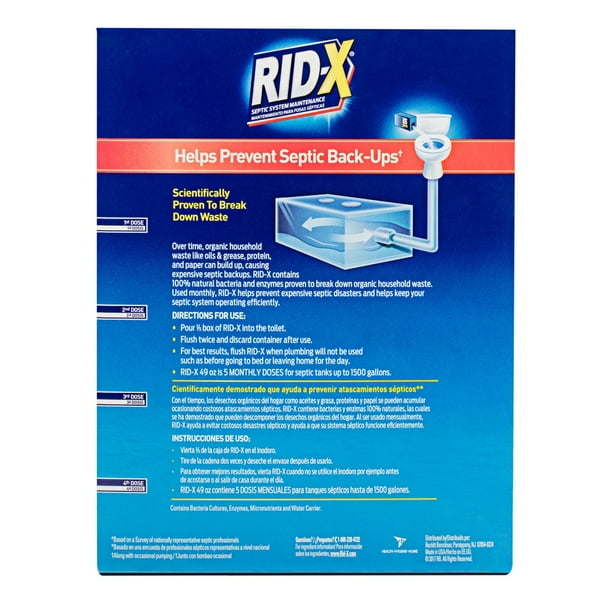 RID-X Septic Tank Treatment Powder, 49 oz. - Samsclub.com