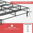 thumbnail image 9 of Home by Hollywood Universal Support System Platform Boxspring Bed Frame, 9 of 9