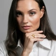 thumbnail image 3 of Neuhardt Pebble Ring & Band Set in 18K Gold Vermeil, 3 of 10