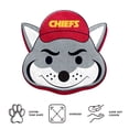 thumbnail image 4 of Logo Brands Kansas City Chiefs Puff Pillow, 4 of 5