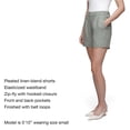 thumbnail image 4 of Express Women's Linen Blend Short, 4 of 7