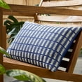 thumbnail image 2 of Town & Country Terra Alara Textured Geo Stripe Decorative Pillow, 2 of 9