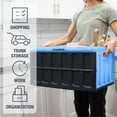 thumbnail image 4 of CleverMade 62L Collapsible Plastic Storage Bins, 3 Pack, 4 of 7