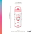 thumbnail image 5 of Zak Designs 14oz Double Wall Stainless Steel Siply Clutch Water Bottle, 2-Pack, 5 of 8