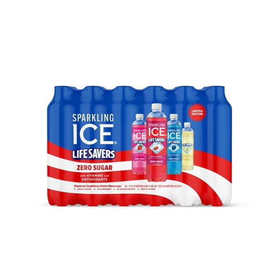 Sparkling Ice® LIFE SAVERS® Variety Pack, 17 fl. oz., 24 pk.