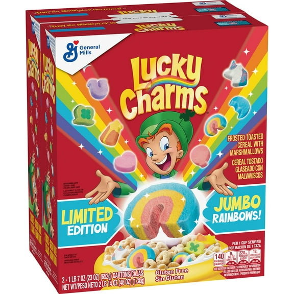 Lucky Charms with Marshmallows, 46 oz.