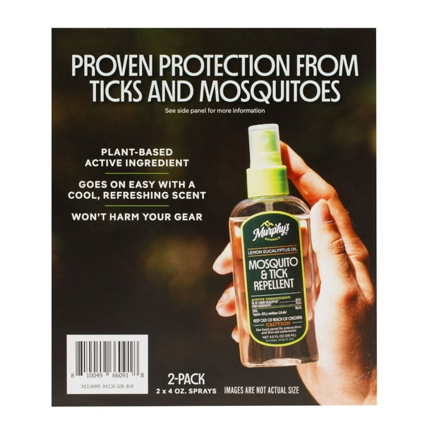 Murphy's Naturals Lemon Eucalyptus Oil Spray, 4 oz, 2pk