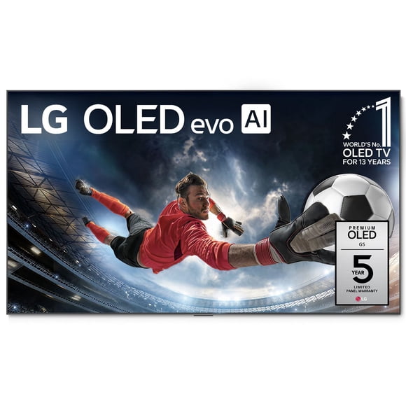 LG 77" Class G5 Series OLED evo AI Smart TV