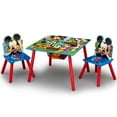 thumbnail image 3 of Disney Mickey Mouse Kids Table and Chair Set with Storage by Delta Children, 3 of 6