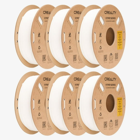 Creality Hyper PLA Filament White 6 pack (6KG) Bundle